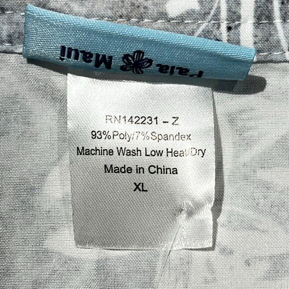 NWT RipSkirt Hawaii Wrap Skirt Eden Sand Gray Floral Length 2 Women's XL - Picture 7 of 9